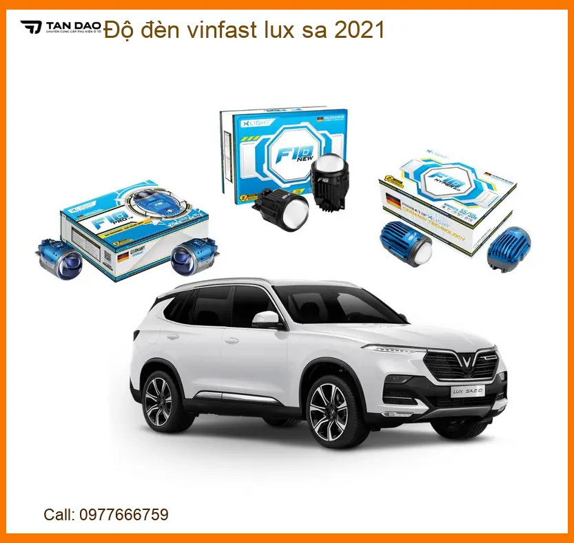Nâng Cấp Đèn Led Bi Gầm Vinfast Lux SA 2021 - Trung Tâm Lắp Đặt Chính Hãng TPHCM