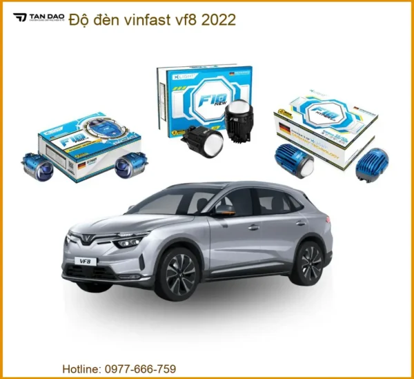 Độ Đèn VinFast VF8 2022 - Trung Tâm Nâng Cấp Đèn Uy Tín TPHCM