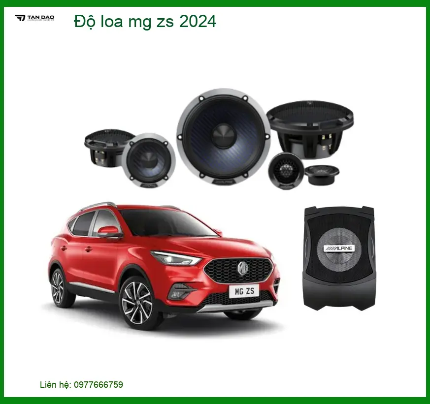 Nâng Cấp Hệ Thống Âm Thanh Loa MG ZS 2024 - Trung Tâm Gắn Cao Cấp TPHCM