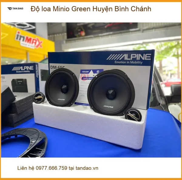 Alternative view of Cửa Hàng Độ Loa Ô Tô loa Minio Green Huyện Bình Chánh - Lắp Đặt Uy Tín TPHCM