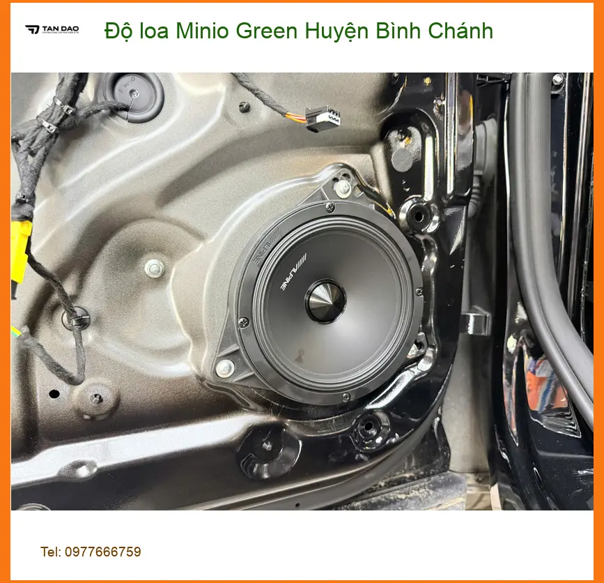 Cửa Hàng Độ Loa Ô Tô loa Minio Green Huyện Bình Chánh - Lắp Đặt Uy Tín TPHCM ảnh thực tế 3