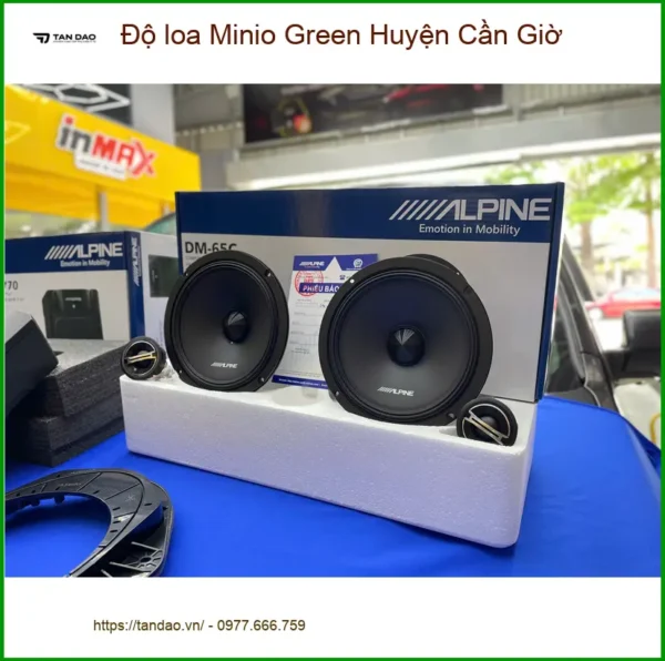 Trung Tâm Độ Loa Ô Tô loa Minio Green Huyện Cần Giờ - Nâng Cấp Chính Hãng