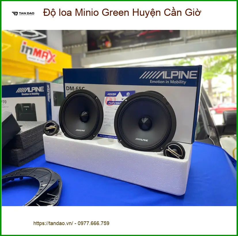 Trung Tâm Độ Loa Ô Tô loa Minio Green Huyện Cần Giờ - Nâng Cấp Chính Hãng