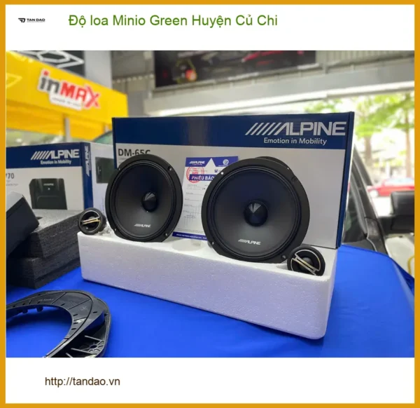 Trung Tâm Độ Loa Ô Tô loa Minio Green Huyện Củ Chi - Thi Công Chuyên Nghiệp