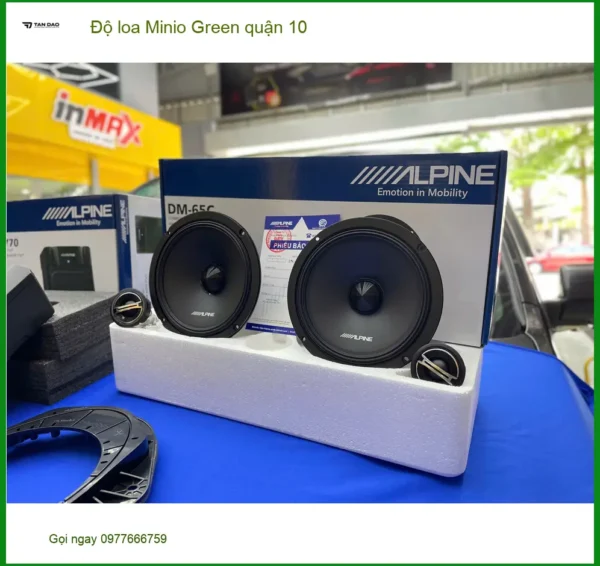 Alternative view of Trung Tâm Nâng Cấp Độ Loa Ô Tô loa Minio Green quận 10 - Nâng Cấp Chính Hãng
