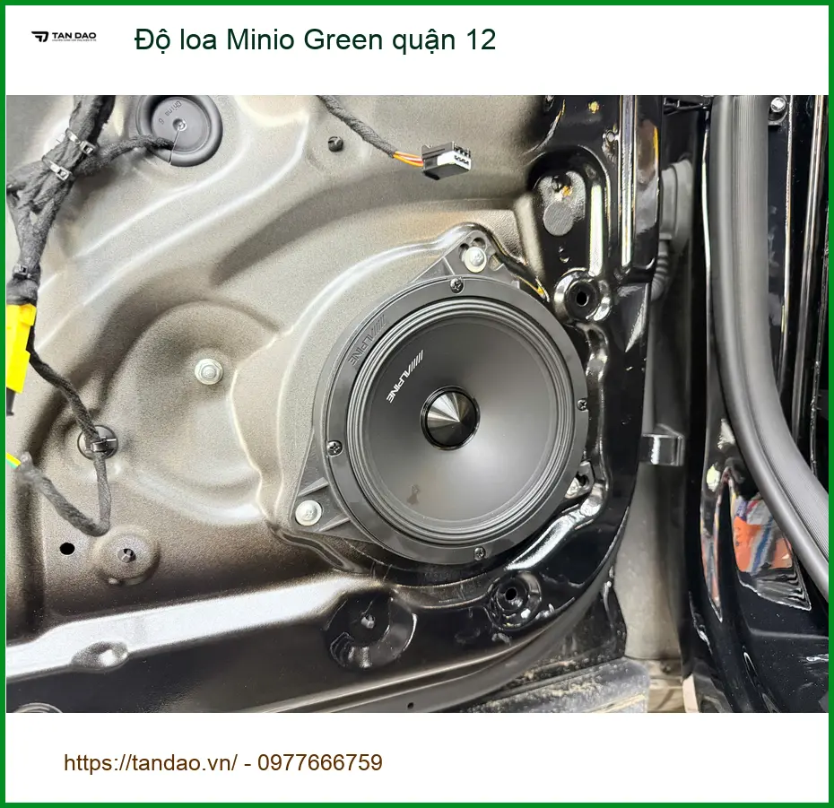 Trung Tâm Độ Loa Ô Tô loa Minio Green quận 12 - Thi Công Chuyên Nghiệp ảnh thực tế 2