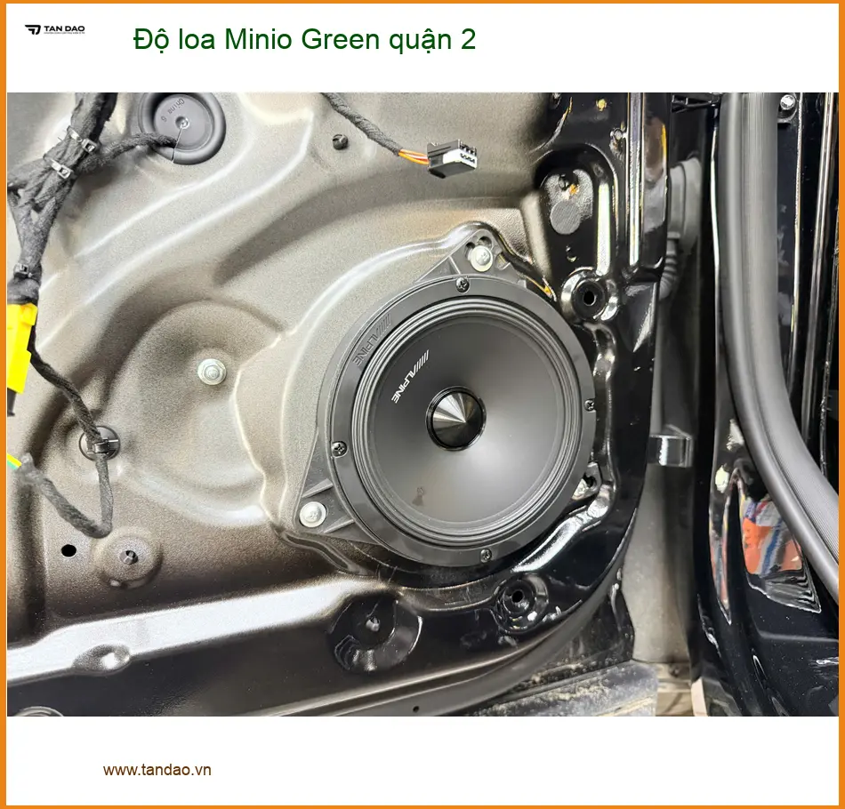 Trung Tâm Độ Loa Ô Tô loa Minio Green quận 2 - Nâng Cấp Chính Hãng ảnh thực tế 2