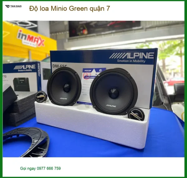 Alternative view of Trung Tâm Độ Loa Ô Tô loa Minio Green quận 7 - Thi Công Chuyên Nghiệp