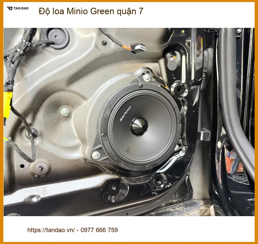 Trung Tâm Độ Loa Ô Tô loa Minio Green quận 7 - Thi Công Chuyên Nghiệp ảnh thực tế 3