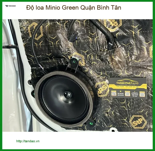 Trung Tâm Độ Loa Ô Tô loa Minio Green Quận Bình Tân - Thi Công Chuyên Nghiệp