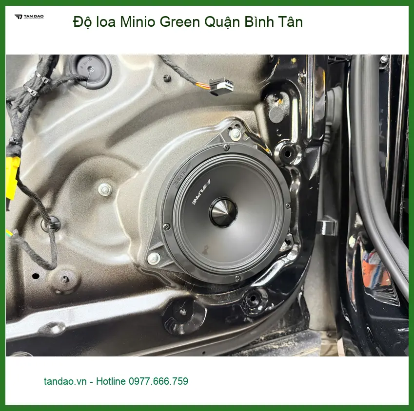 Trung Tâm Độ Loa Ô Tô loa Minio Green Quận Bình Tân - Thi Công Chuyên Nghiệp ảnh thực tế 3