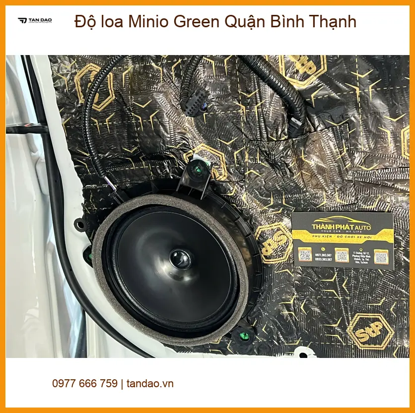 Trung Tâm Độ Loa Ô Tô loa Minio Green Quận Bình Thạnh - Lắp Đặt Giá Tốt