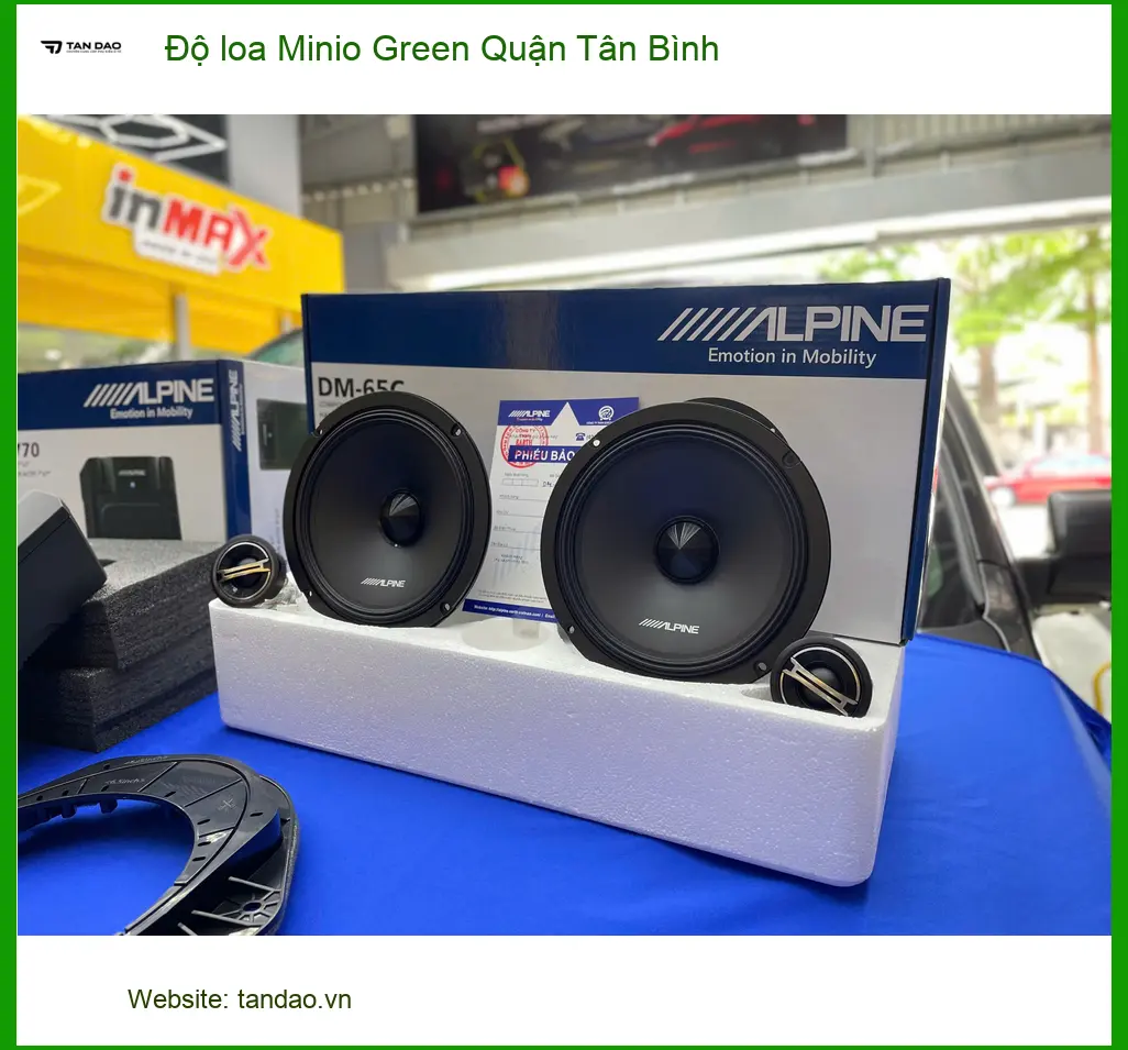 Trung Tâm Độ Loa Ô Tô loa Minio Green Quận Tân Bình - Nâng Cấp Chính Hãng ảnh thực tế 2