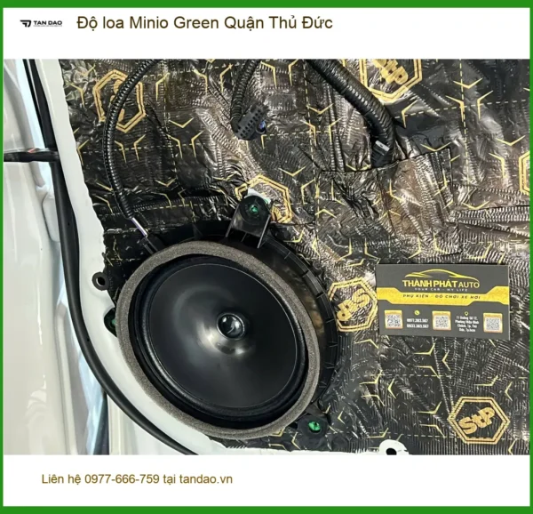 Trung Tâm Độ Loa Ô Tô loa Minio Green Quận Thủ Đức - Thi Công Chuyên Nghiệp