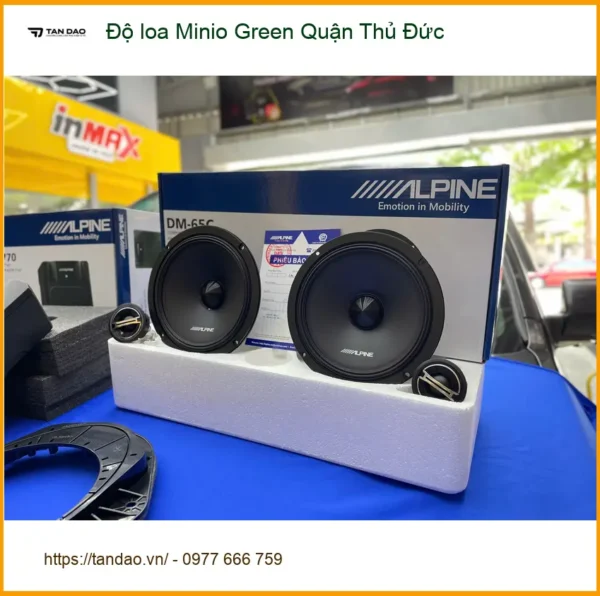 Alternative view of Trung Tâm Độ Loa Ô Tô loa Minio Green Quận Thủ Đức - Thi Công Chuyên Nghiệp