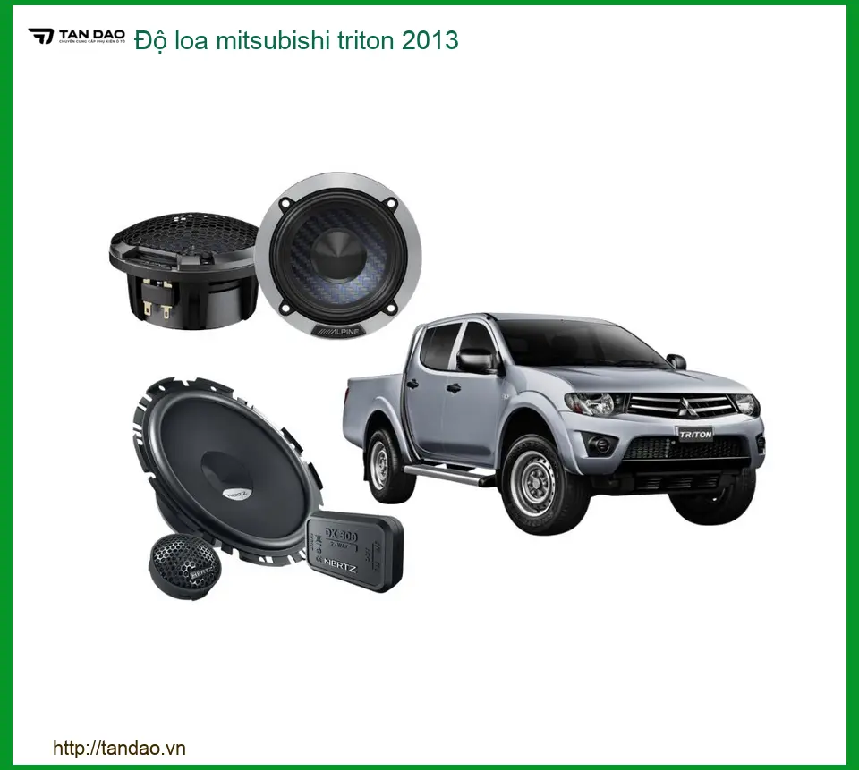 Độ loa Mitsubishi Triton 2013 - Trung Tâm Nâng Cấp Loa Uy Tín TPHCM