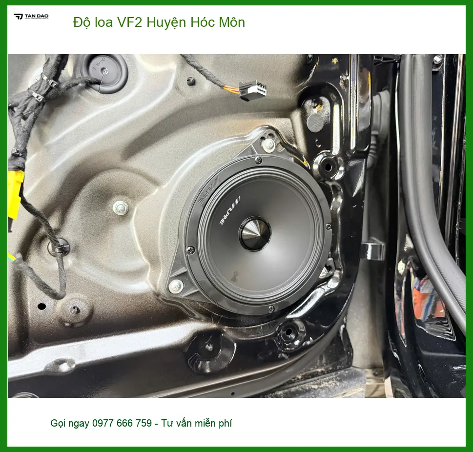 Trung Tâm Độ Loa Ô Tô loa VF2 Huyện Hóc Môn - Lắp Đặt Uy Tín TPHCM ảnh thực tế 2