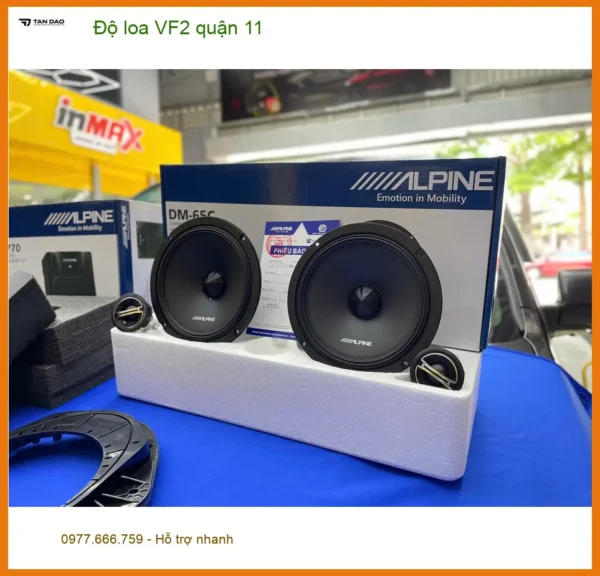 Alternative view of Địa Chỉ Lắp Đặt Độ Loa Ô Tô loa VF2 quận 11 - Nâng Cấp Chính Hãng