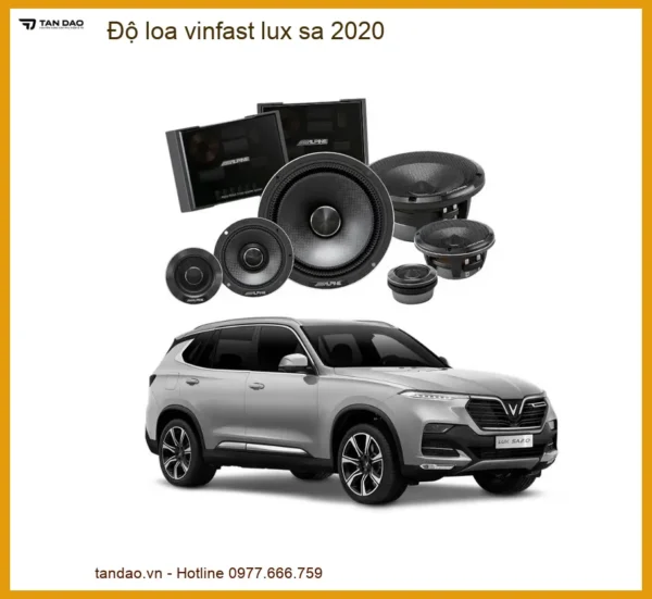 Độ Loa Âm Thanh Cao Cấp Cho Vinfast Lux SA 2020 - Trung Tâm Nâng Cấp Chính Hãng TPHCM
