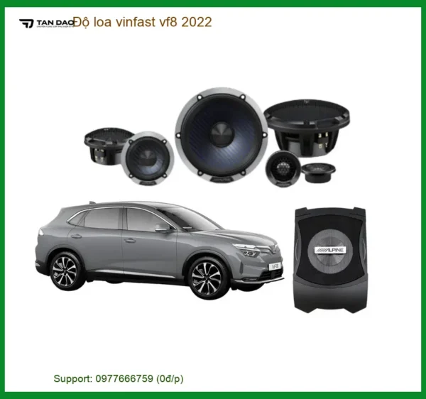 Độ Loa Ô Tô VinFast VF8 2022 - Trung Tâm Nâng Cấp Uy Tín TPHCM