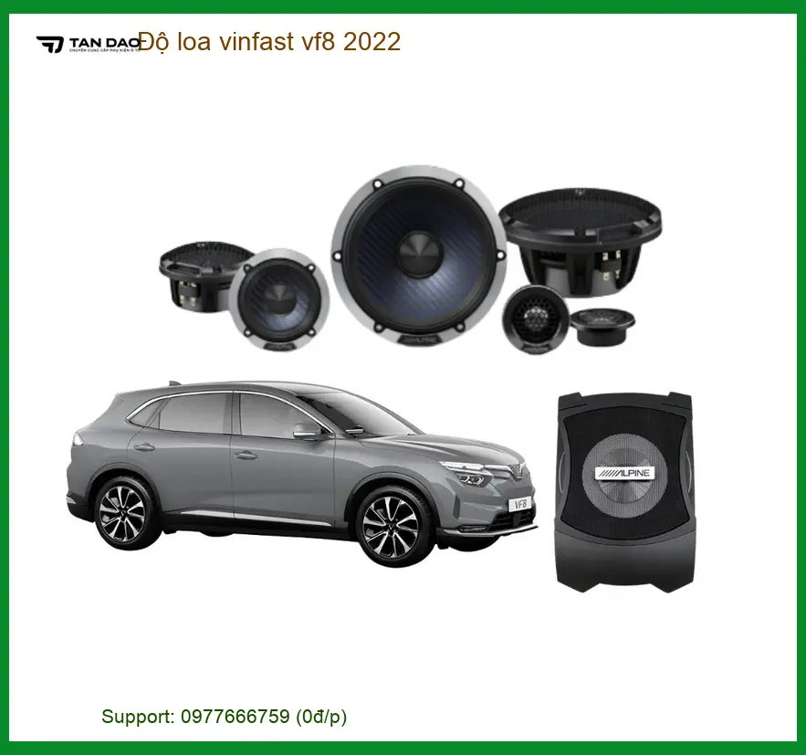 Độ Loa Ô Tô VinFast VF8 2022 - Trung Tâm Nâng Cấp Uy Tín TPHCM