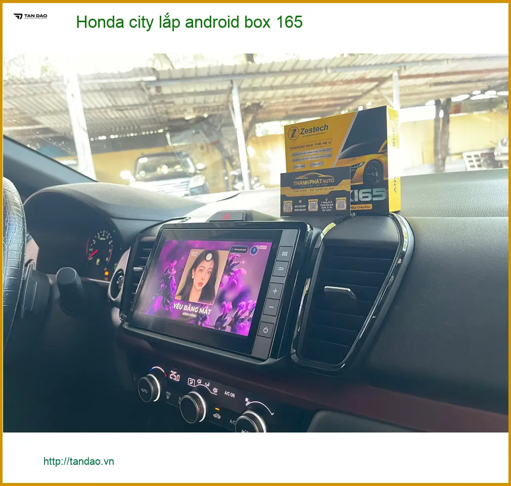 Anh Khôi lắp Android Box cho Honda City tại Quận 12 để nâng tầm giải trí trên xe ảnh thực tế 5