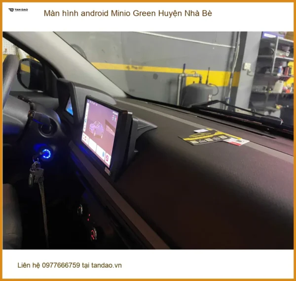 Nơi Lắp Màn Hình Android Ô Tô hình android Minio Green Huyện Nhà Bè - Giá Tốt