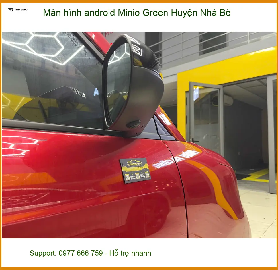 Nơi Lắp Màn Hình Android Ô Tô hình android Minio Green Huyện Nhà Bè - Giá Tốt ảnh thực tế 2