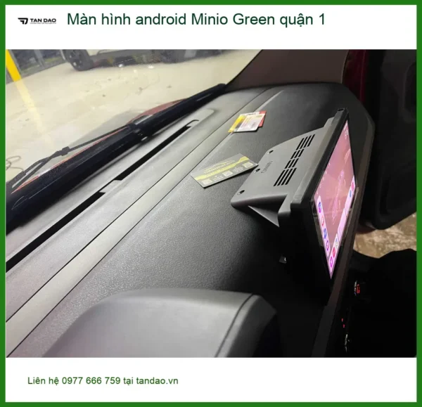 Alternative view of Địa Chỉ Gắn Màn Hình Android Ô Tô Minio Green quận 1 - Lắp Đặt Giá Tốt