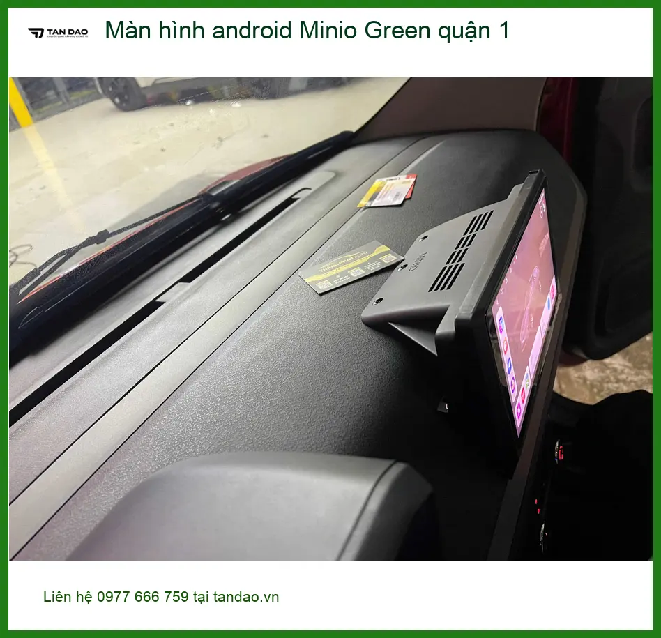 Địa Chỉ Gắn Màn Hình Android Ô Tô Minio Green quận 1 - Lắp Đặt Giá Tốt ảnh thực tế 2