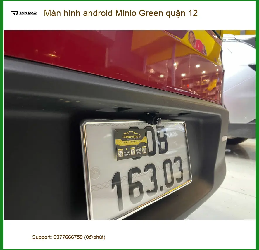Nơi Độ Màn Hình Android Ô Tô hình android Minio Green quận 12 - Giá Tốt TPHCM ảnh thực tế 3