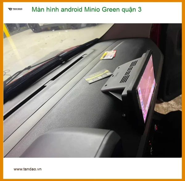 Nơi Độ Màn Hình Android Ô Tô hình android Minio Green quận 3 - Giá Tốt TPHCM