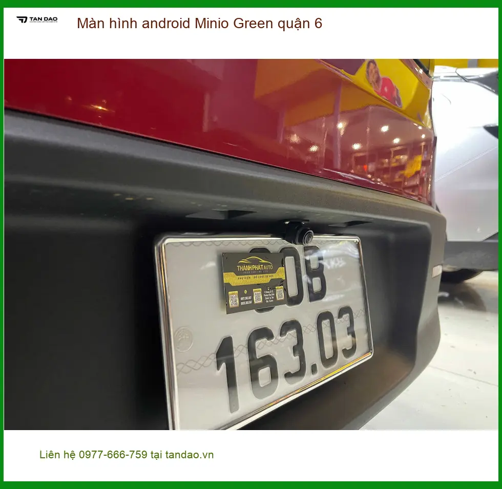 Nơi Lắp Màn Hình Android Ô Tô hình android Minio Green quận 6 - Giá Tốt TPHCM