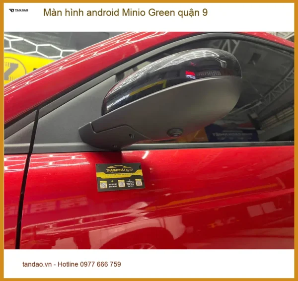 Nơi Lắp Màn Hình Android Ô Tô hình android Minio Green quận 9 - Giá Tốt TPHCM
