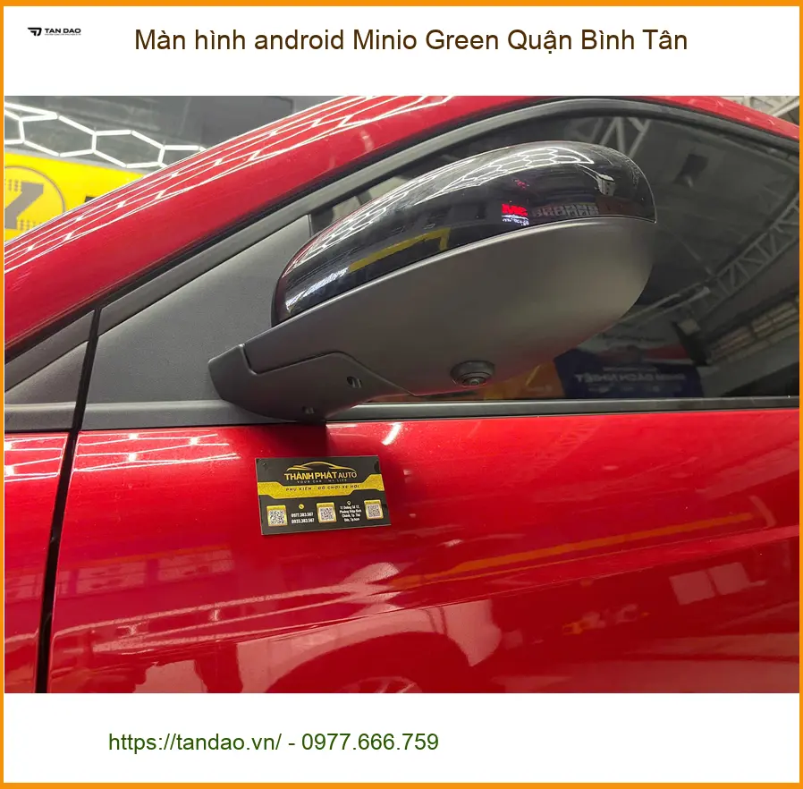 Nơi Lắp Màn Hình Android Ô Tô Minio Green Tại Quận Bình Tân - Giá Tốt TPHCM ảnh thực tế 2