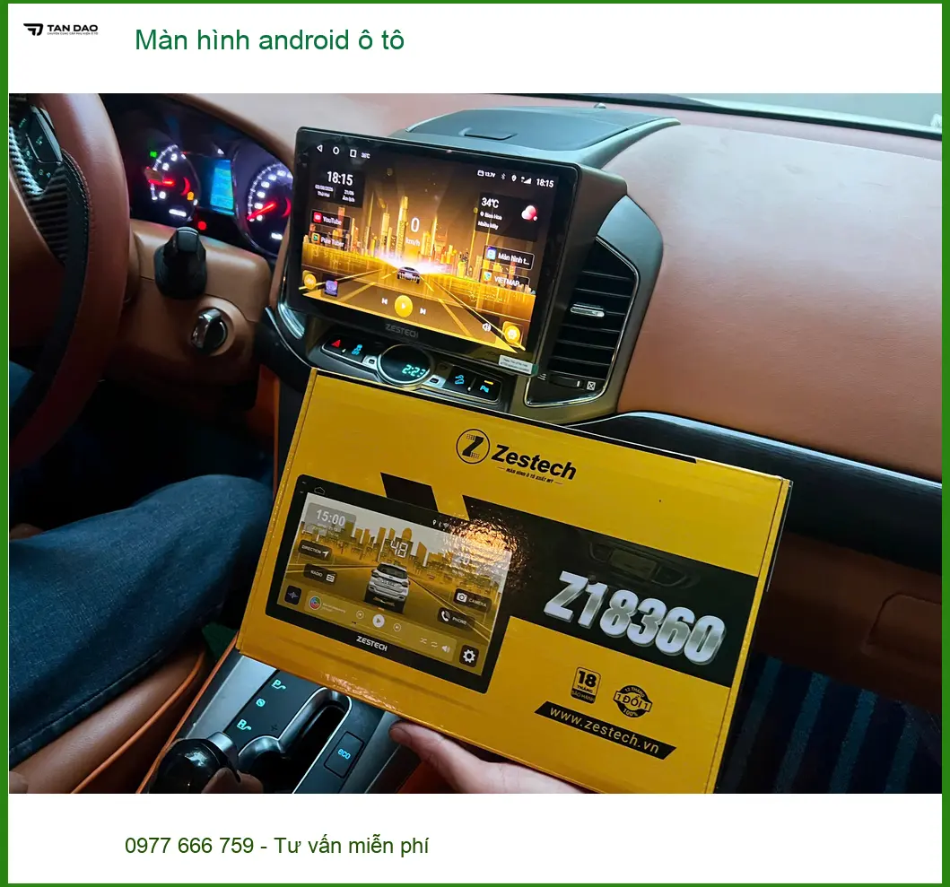 Chú Long nâng cấp màn hình android ô tô cho Toyota Camry tại Quận Thủ Đức vì màn hình zin hay đơ ảnh thực tế 3