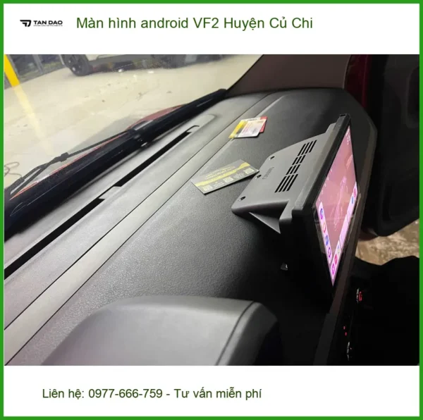 Alternative view of Nơi Lắp Màn Hình Android Ô Tô hình android VF2 Huyện Củ Chi - Giá Tốt TPHCM