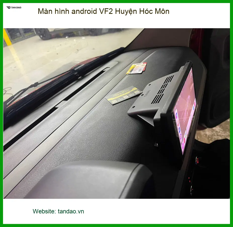 Trung Tâm Lắp Đặt Màn Hình Android Ô Tô VF2 Huyện Hóc Môn - Nâng Cấp Chính Hãng ảnh thực tế 2