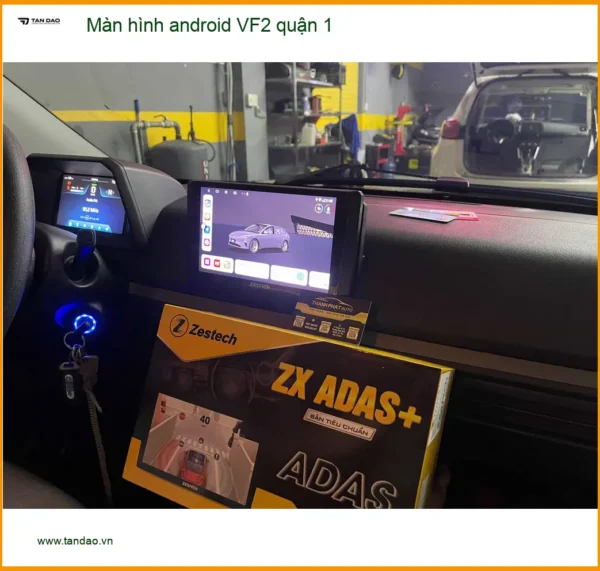 Alternative view of Trung Tâm Gắn Màn Hình Android Ô Tô hình android VF2 quận 1 - Giá Tốt TPHCM