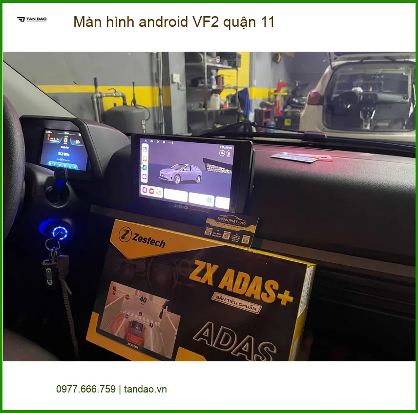 Địa Chỉ Lắp Màn Hình Android Ô Tô hình android VF2 quận 11 - Giá Tốt TPHCM