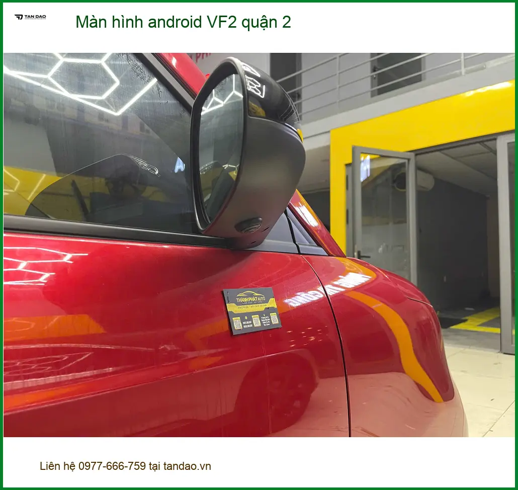 Nơi Gắn Màn Hình Android Ô Tô hình android VF2 quận 2 - Giá Tốt TPHCM