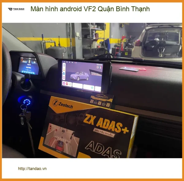 Nơi Độ Màn Hình Android Ô Tô hình android VF2 Tại Quận Bình Thạnh - Giá Tốt TPHCM