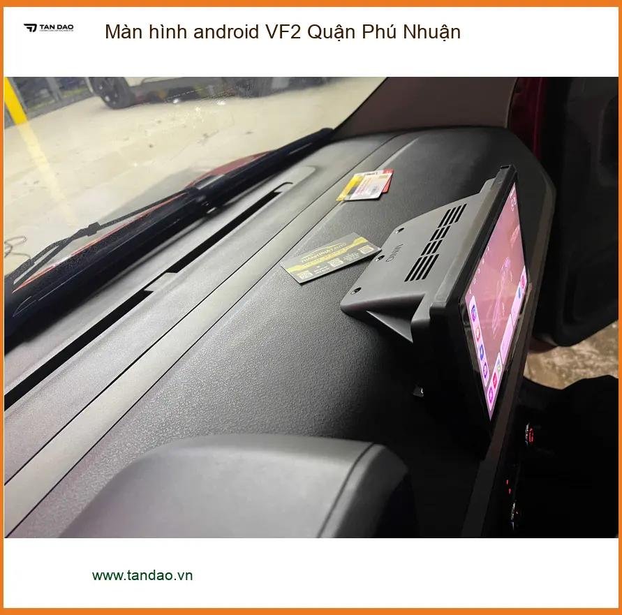 Nơi Gắn Màn Hình Android Ô Tô hình android VF2 Quận Phú Nhuận - Giá Tốt TPHCM