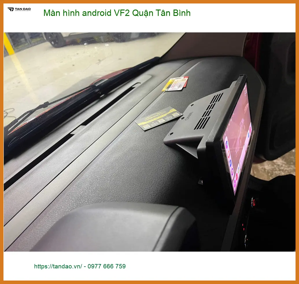 Nơi Lắp Màn Hình Android Ô Tô hình android VF2 Quận Tân Bình - Giá Tốt TPHCM ảnh thực tế 3