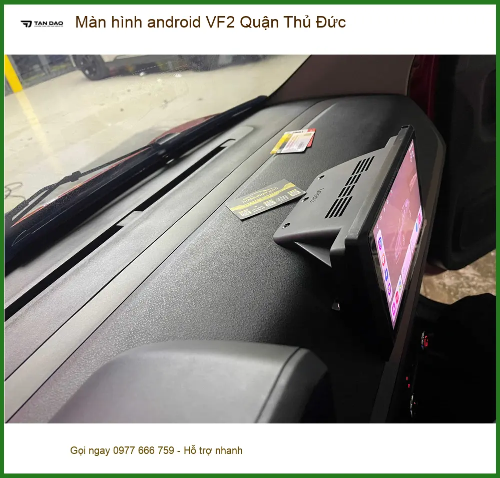 Nơi Lắp Màn Hình Android Ô Tô hình android VF2 Quận Thủ Đức - Giá Tốt TPHCM