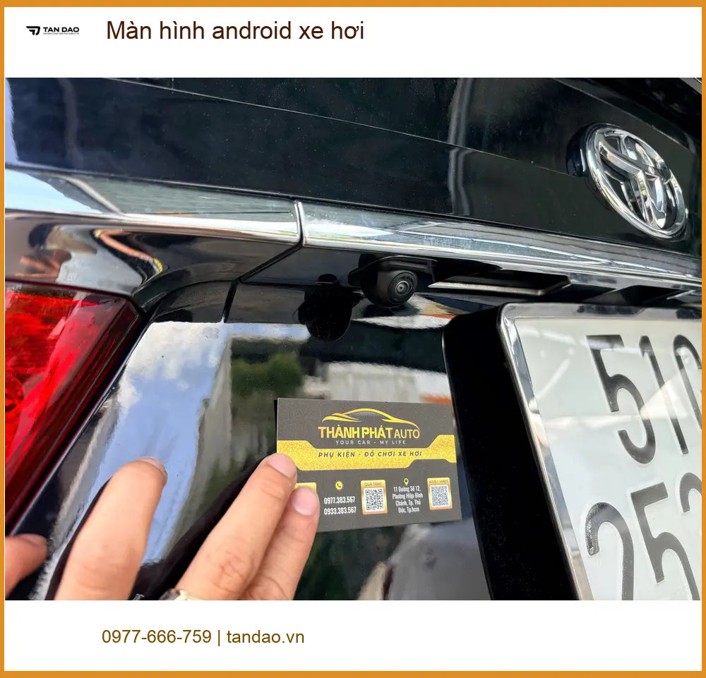Anh Hưng nâng cấp màn hình Android xe hơi cho Toyota Fortuner ở Quận Thủ Đức ảnh thực tế 4