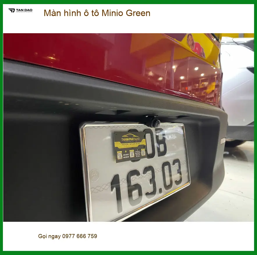 Anh Huy lắp màn hình Minio Green cho Kia Carnival ở Thủ Đức vì màn cũ đơ ảnh thực tế 4