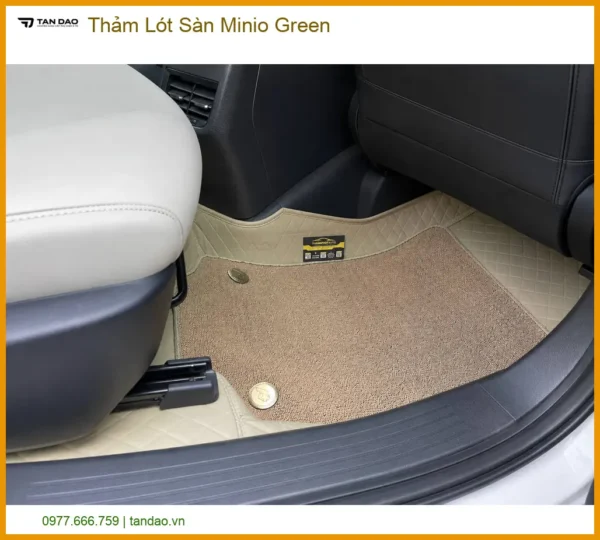 Thảm Lót Sàn Minio Green - Trung Tâm Lắp Đặt Thảm Lót Sàn Ô Tô Uy Tín TPHCM