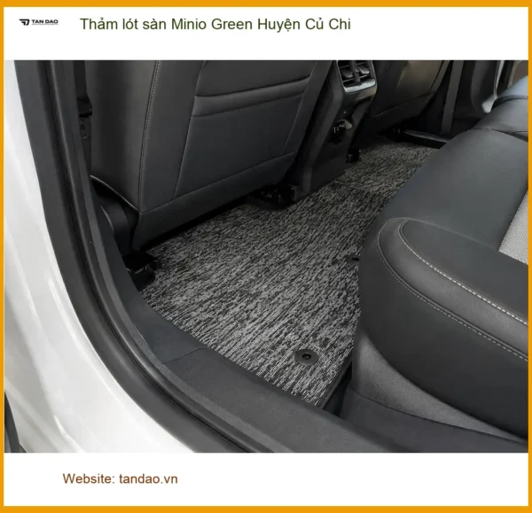 Nơi Lắp Thảm Lót Sàn Ô Tô Minio Green Huyện Củ Chi - Giá Tốt TPHCM