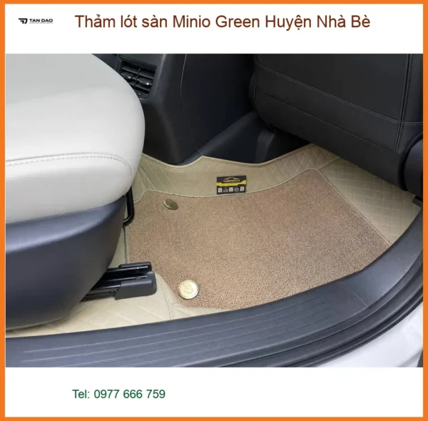 Alternative view of Nơi Lắp Thảm Lót Sàn Ô Tô lót sàn Minio Green Huyện Nhà Bè - Giá Tốt TPHCM